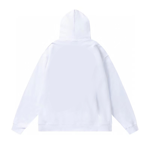 STUSSY CLASSIC HOODIE WHITE