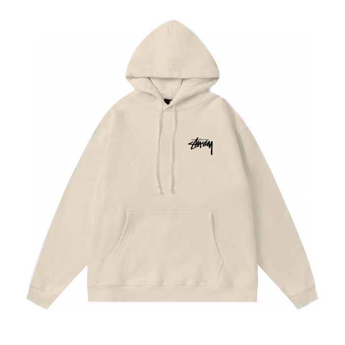 STUSSY EYE PRINT HOODIE CREAM