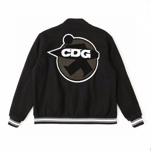 STUSSY ×CDG JACKET BLACK