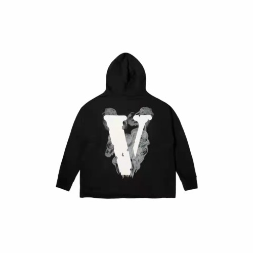 VLONE Smoke Angel Print Hoodie White/Black