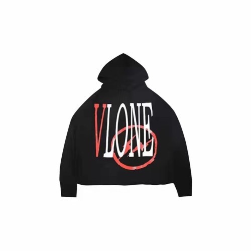 VLONE Logo Print Hoodie Red/Black