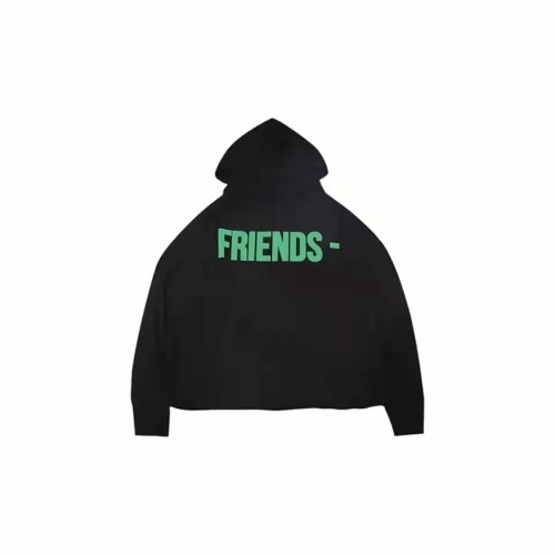 VLONE Logo Print Hoodie Green/Black