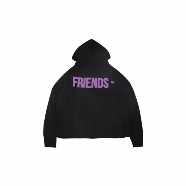 VLONE Logo Print Hoodie Purple/Black