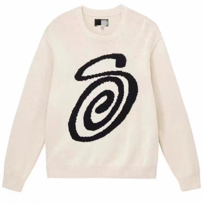 STUSSY CURLY S KIKO KOSTADINOV SWEATER BEIGE