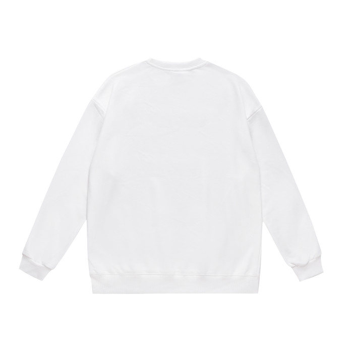 A Bathing Ape Letters Logo Print Hoodie White