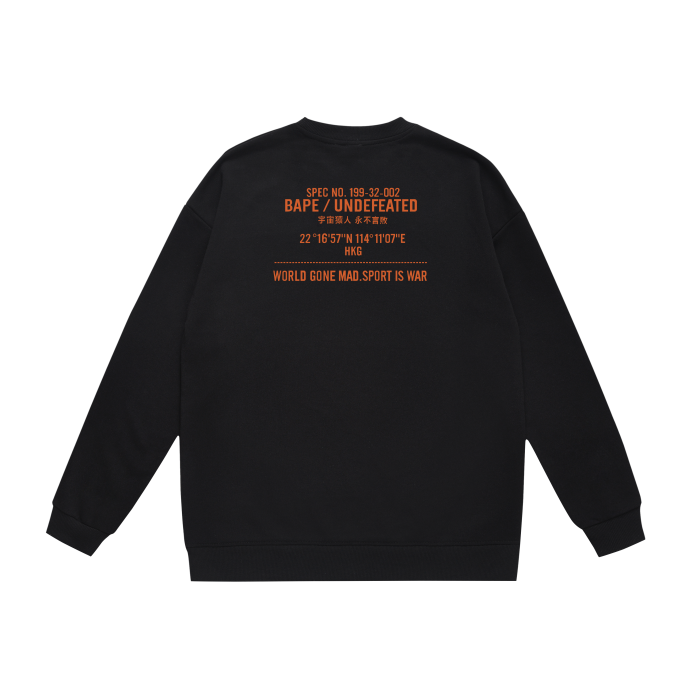 A Bathing Ape Youth Casual Camouflage Print Hoodie Black