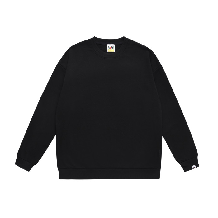 A Bathing Ape World Gone Mad Print Hoodie Black