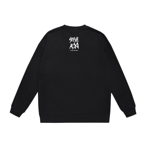 A Bathing Ape Steve Aoki Print Hoodie Black