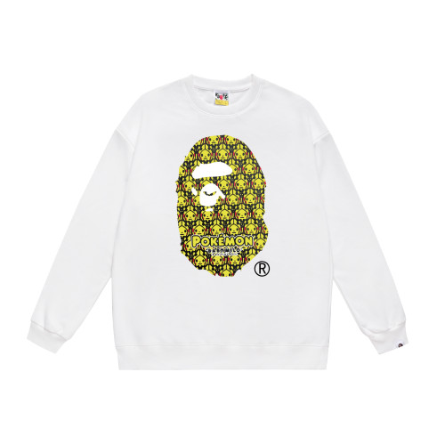 A Bathing Ape Pokemon Print Hoodie White