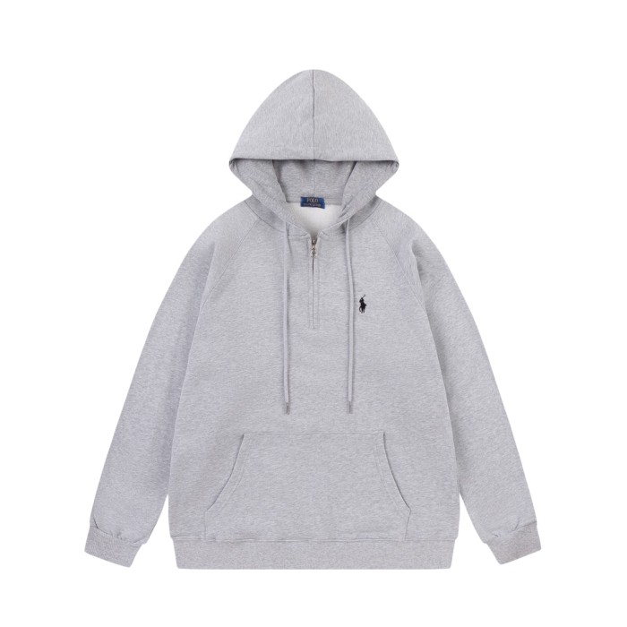 Ralph Lauren hooded sweater grey