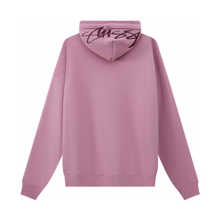 STUSSY EMBROIDERED LETTERS HOODIE