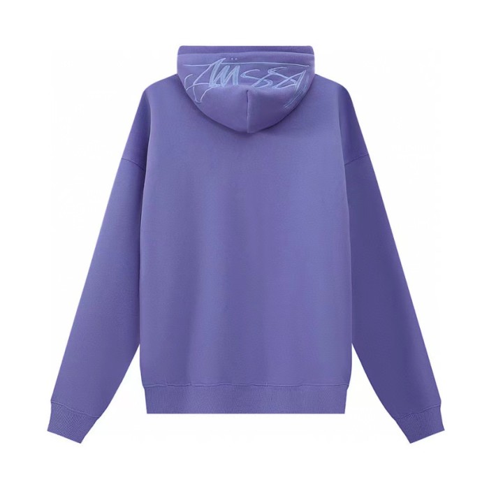 STUSSY EMBROIDERED LETTERS HOODIE