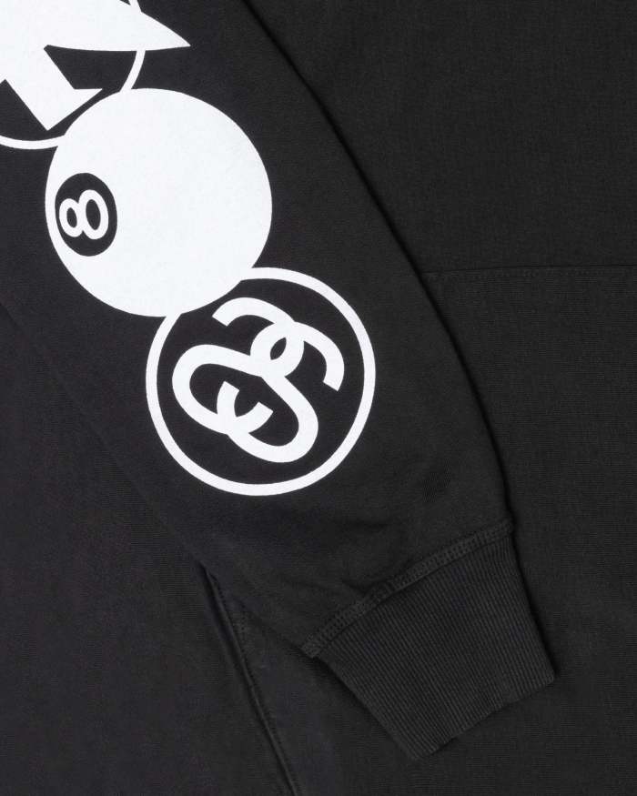 SWEAT À CAPUCHE TEINT À PIGMENTS EMPILÉS