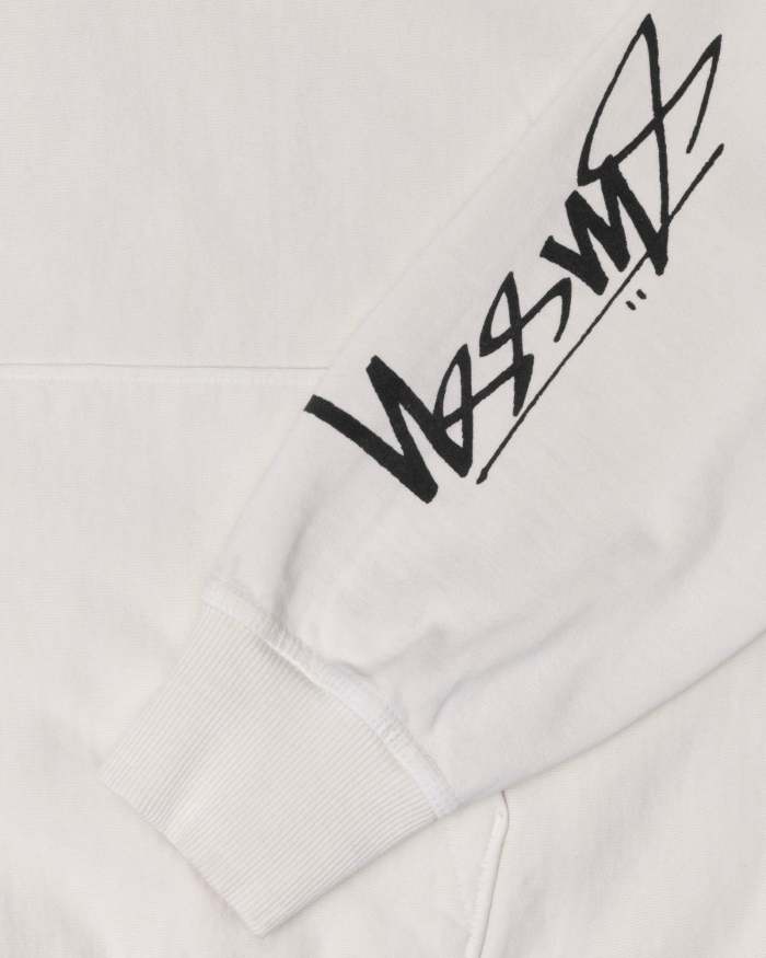 SWEAT À CAPUCHE TEINT À PIGMENTS EMPILÉS