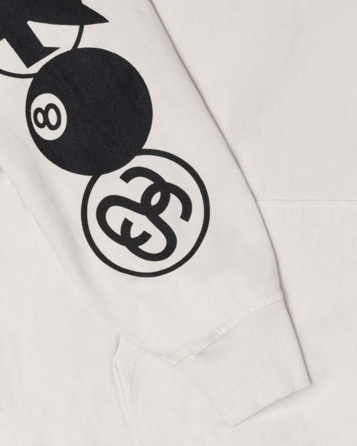 SWEAT À CAPUCHE TEINT À PIGMENTS EMPILÉS