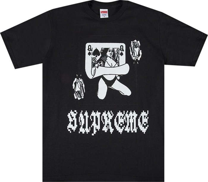 Supreme Queen Tee Black