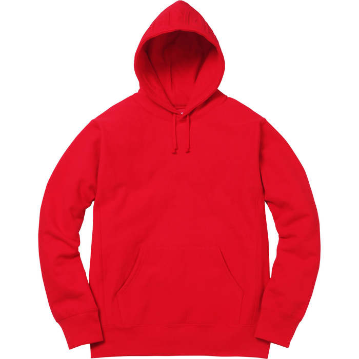 Supreme Embossed Logo Hooded Sweatshirt