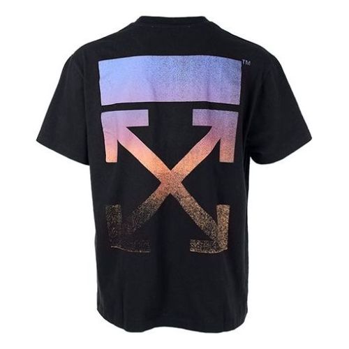 Off-White Degrade Arrow Over Tee 'Black/Multicolor'