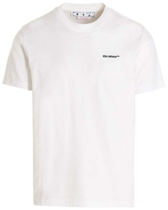 OFF-WHITE T-shirt 'Wave Outl Diag'