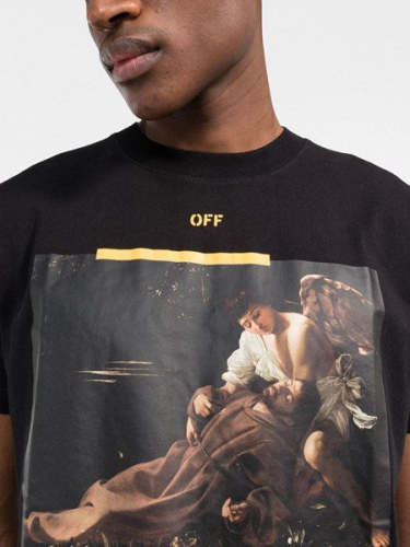 Off-white T-shirt caravaggio painting