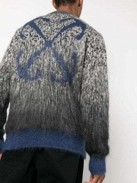 OFF-WHITE Degradé sweater with Arrow motif