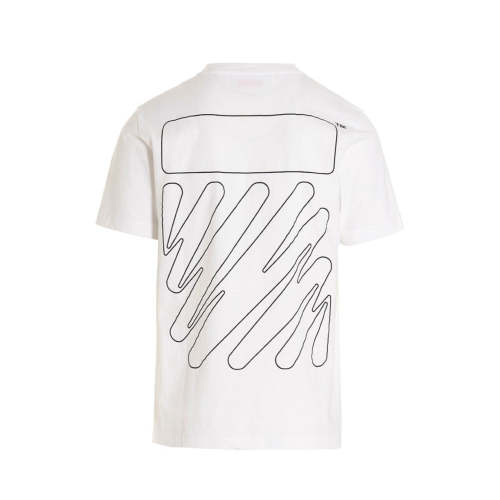 OFF-WHITE T-shirt 'Wave Outl Diag'