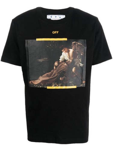 Off-white T-shirt caravaggio painting