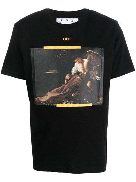Off-white T-shirt caravaggio painting