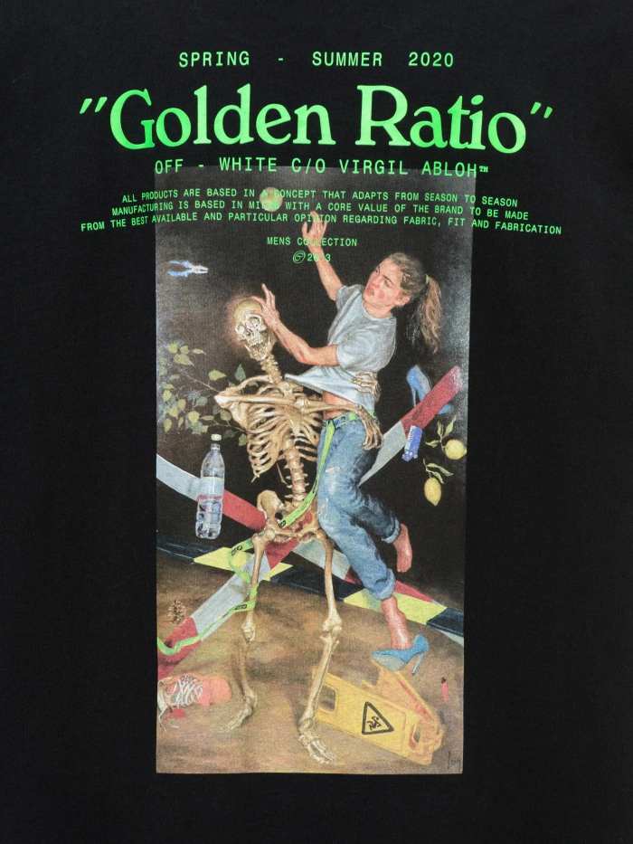 OFF-WHITE PASCAL PAINTING S/S OVER T-SHIRT BLACK