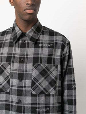 OFF-WHITE Check flannel shirt