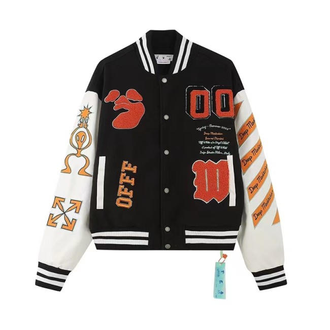 Off-White AC Baseball Jacket