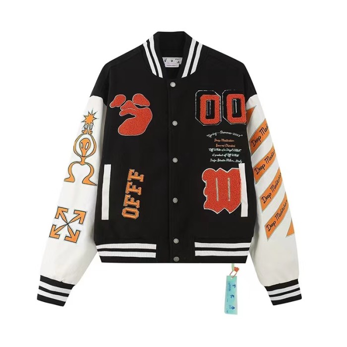 Off-White AC Baseball Jacket