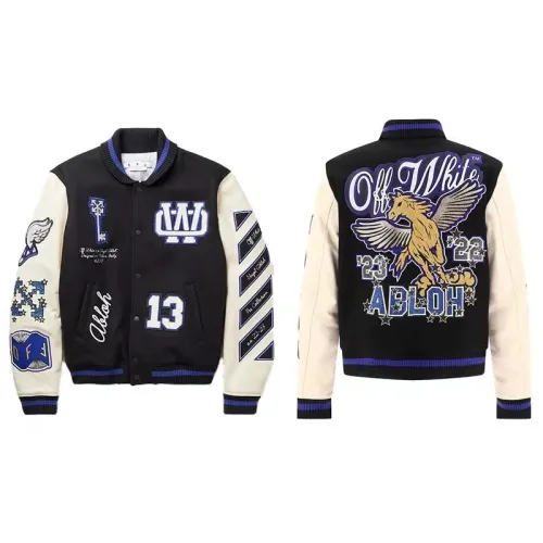 Off-White AC Baseball Jacket