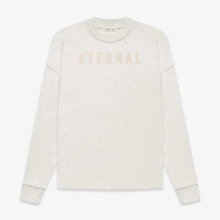 FOG FEAR OF GOD Season 8 Main Line Eternal Long Sleeve light oatmeal color