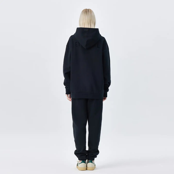 FOG FEAR OF GOD Season 8 Main Line Eternal Hoodie Loose Sweatshirt Black