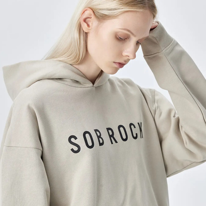 FOG FEAR OF GOD mainline band hoodie casual oversize sweatshirt Sand color