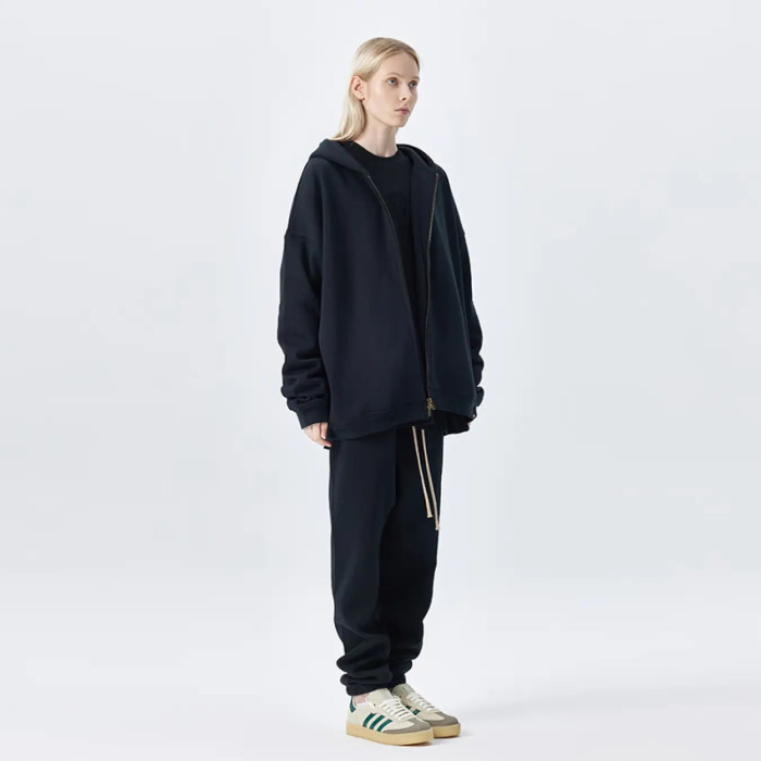 FOG FEAR OF GOD Beauty Season 8 Main Line Solid Color Cardigan Sweater Retro Casual Simple Jacket