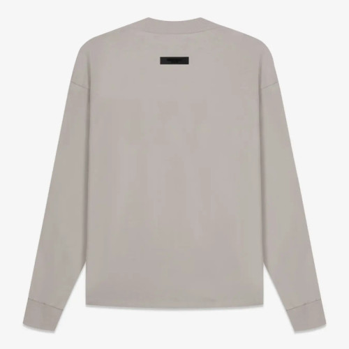 FOG FEAR OF GOD Essentials casual bottoming shirt 22 renewal long sleeves smoke gray