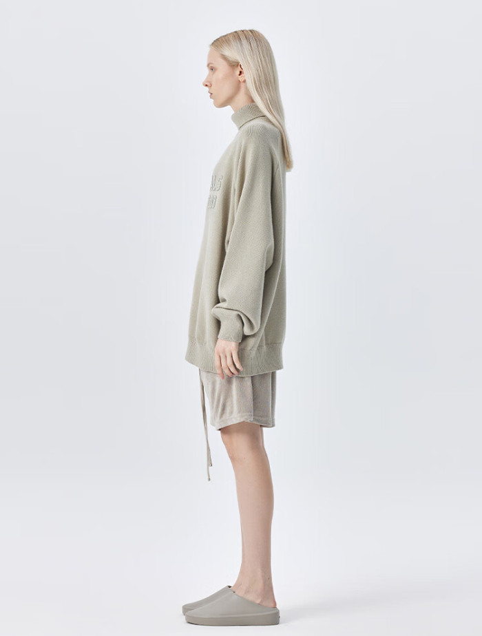 FEAR OF GOD ESSENTIALS 23 double stitch turtleneck sweater