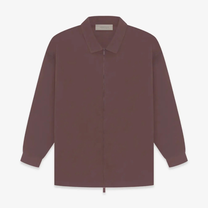 FOG FEAR OF GOD 23 multi-line solid color long jacket ESSENTIALS casual retro jacket