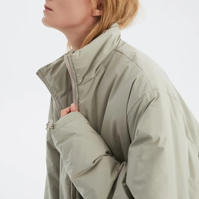 FOG FEAR OF GOD ESSENTIALS casual jacket 22 multi-line mid-length waisted cotton jacket