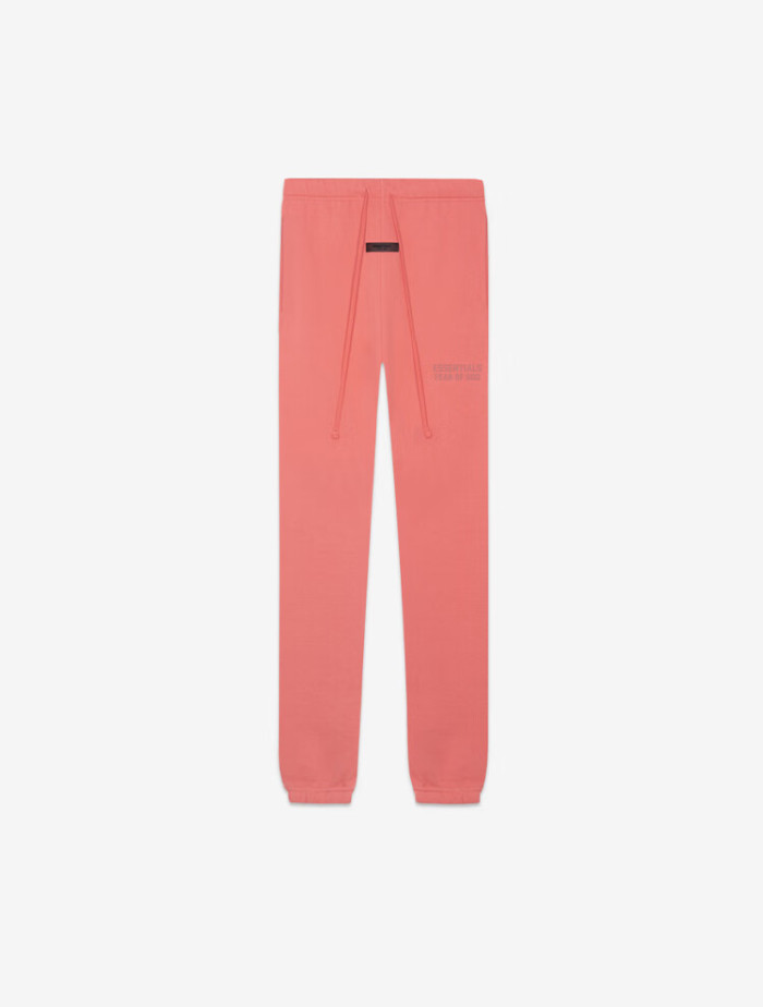 FEAR OF GOD ESSENTIALS Double-row flocked leggings trousers