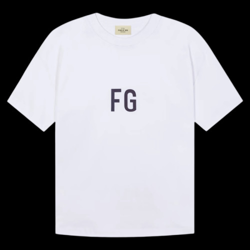 FOG FEAR OF GOD white loose T-shirt