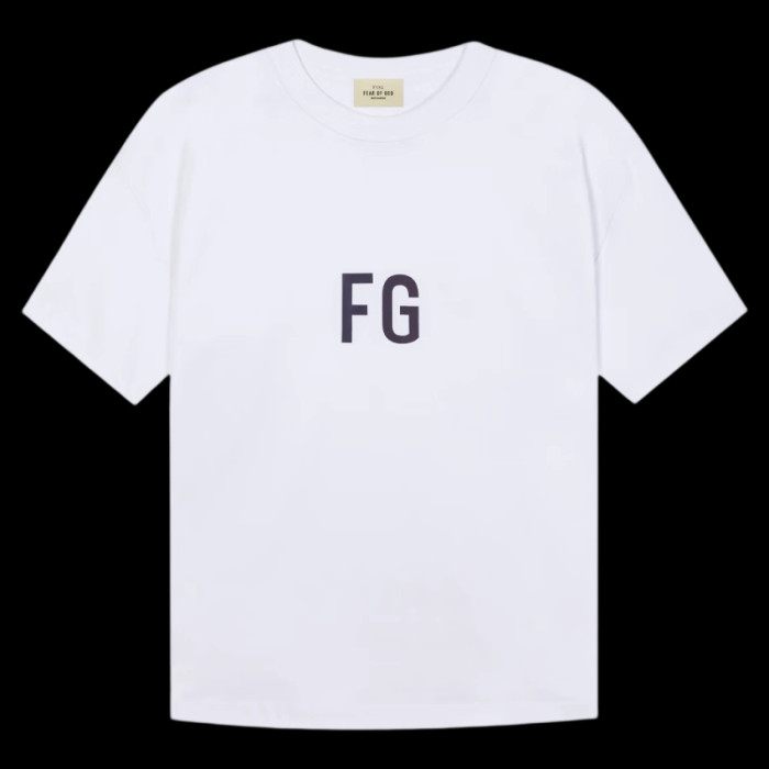 FOG FEAR OF GOD white loose T-shirt