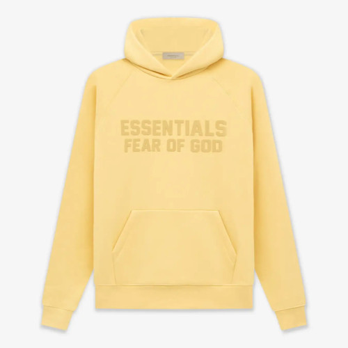 FOG FEAR OF GOD 23 double line chest double row hoodie ESSENTIALS retro casual sweatshirt