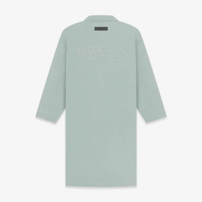 FOG FEAR OF GOD 23 double line retro casual windbreaker ESSENTIALS long coat