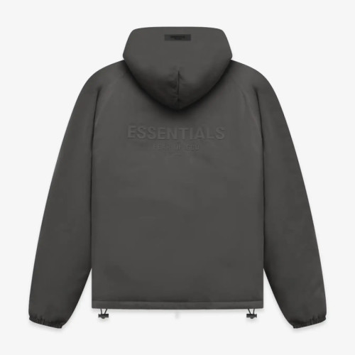 FOG FEAR OF GOD 23 multi-thread ESSENTIALS hooded cotton coat loose zipper cotton coat