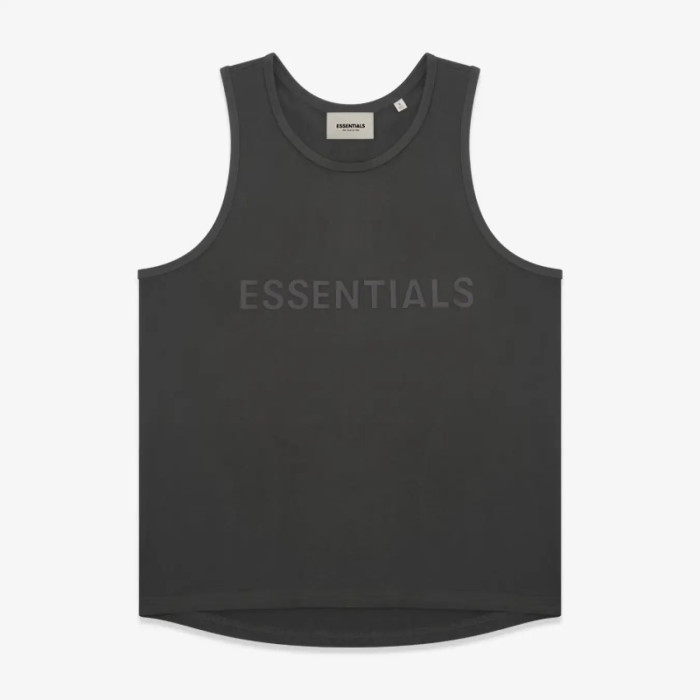 FOG FEAR OF GOD vest ESSENTIALS casual loose bottoming shirt black