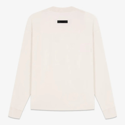 FOG FEAR OF GOD Essentials casual bottoming shirt 22 renewal long sleeves white