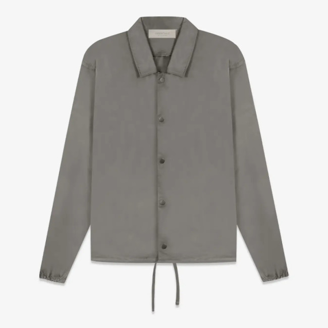 FOG FEAR OF GOD ESSENTIALS casual jacket 22 multi-line double row flocking coach jacket